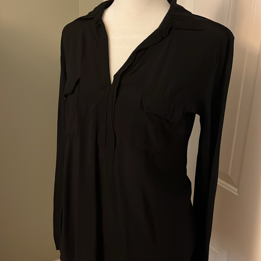 Splendid Black V Neck - Picture 2 of 8